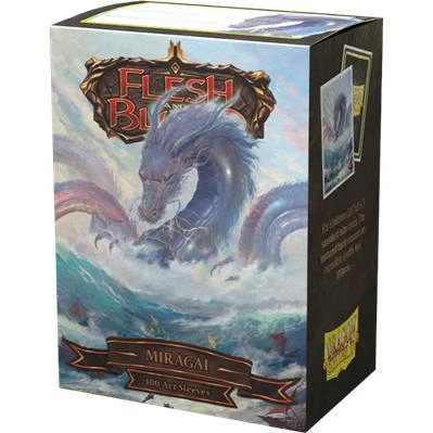 SLEEVES DRAGON SHIELD - MATTE ART - FLESH AND BLOOD - MIRAGAI (100) 3 SLEEVES DRAGON SHIELD - MATTE ART - FLESH AND BLOOD - MIRAGAI (100)