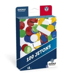 BOITE 100 JETONS - DUCALE