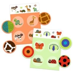 LOTO PLUMES ET POILS - DJECO -Créatifs Jeux Magasin 23