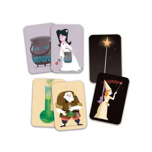 JEU DE CARTES - MAGIC SCHOOL - DJECO 4 JEU DE CARTES - MAGIC SCHOOL - DJECO – Image 2