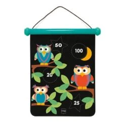 JEU DE FLECHETTES MAGNETIQUES MEDIUM HIBOU - SCRATCH -Créatifs Jeux Magasin 6182038 3