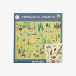 POCHETTE DECALCOMANIES DE L'EXPLORATEUR - MOULIN ROTY -Créatifs Jeux Magasin 712429 2