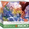 PUZZLE EUROGRAPHICS : LE ROYAUME DES DRAGONS - 500 PIECES -Créatifs Jeux Magasin 8500 5362