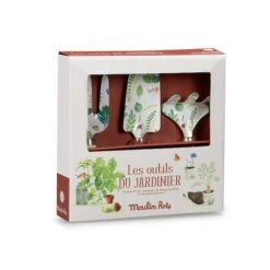 SET DE 3 OUTILS DE JARDINAGE - LE JARDIN DU MOULIN - MOULIN ROTY