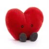 PELUCHE COEUR ROUGE - JELLYCAT -Créatifs Jeux Magasin A6RH