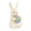 LAPIN CREME ET SON OEUF DE PAQUES - JELLYCAT