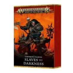 WARHAMMER - AGE OF SIGMAR - SLAVES TO DARKNESS CARTES DE CHARTES