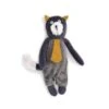 PELUCHE PETIT CHAT GRIS ALPHONSE - LES MOUSTACHES - MOULIN ROTY -Créatifs Jeux Magasin CHAT