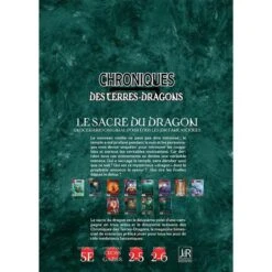 CHRONIQUES DES TERRES-DRAGONS - #11 - LE SACRE DU DRAGON 5 CHRONIQUES DES TERRES-DRAGONS - #11 - LE SACRE DU DRAGON -Créatifs Jeux Magasin CHRONIQUES DES TERRES DRAGONS n°11 – Le Sacre du Dragon 9