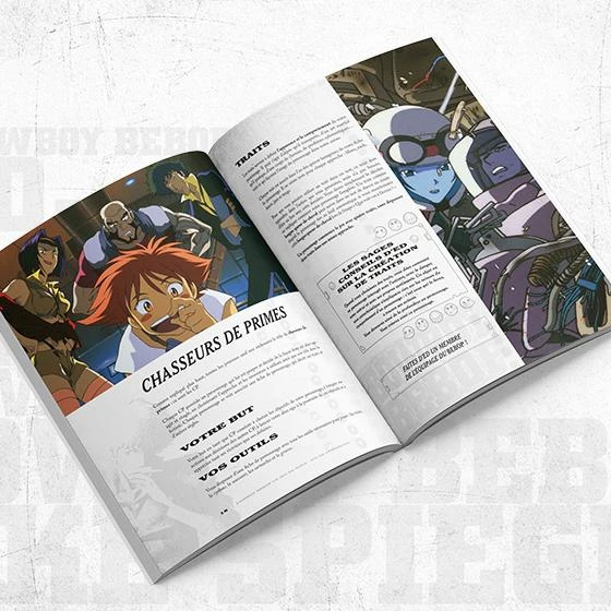 COWBOY BEBOP JDR - KIT DE DÉMARRAGE 4 COWBOY BEBOP JDR - KIT DE DÉMARRAGE – Image 2