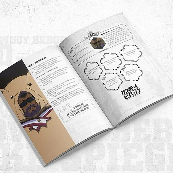 COWBOY BEBOP JDR - KIT DE DÉMARRAGE 5 COWBOY BEBOP JDR - KIT DE DÉMARRAGE – Image 3