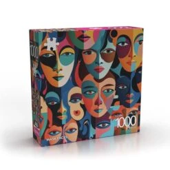 PUZZLE ABI GAMES : MASK FACES - 1000 PIECES