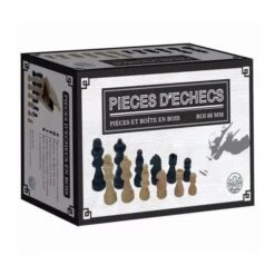 COFFRET PIÈCES D'ÉCHECS 88 Mm STANDARD