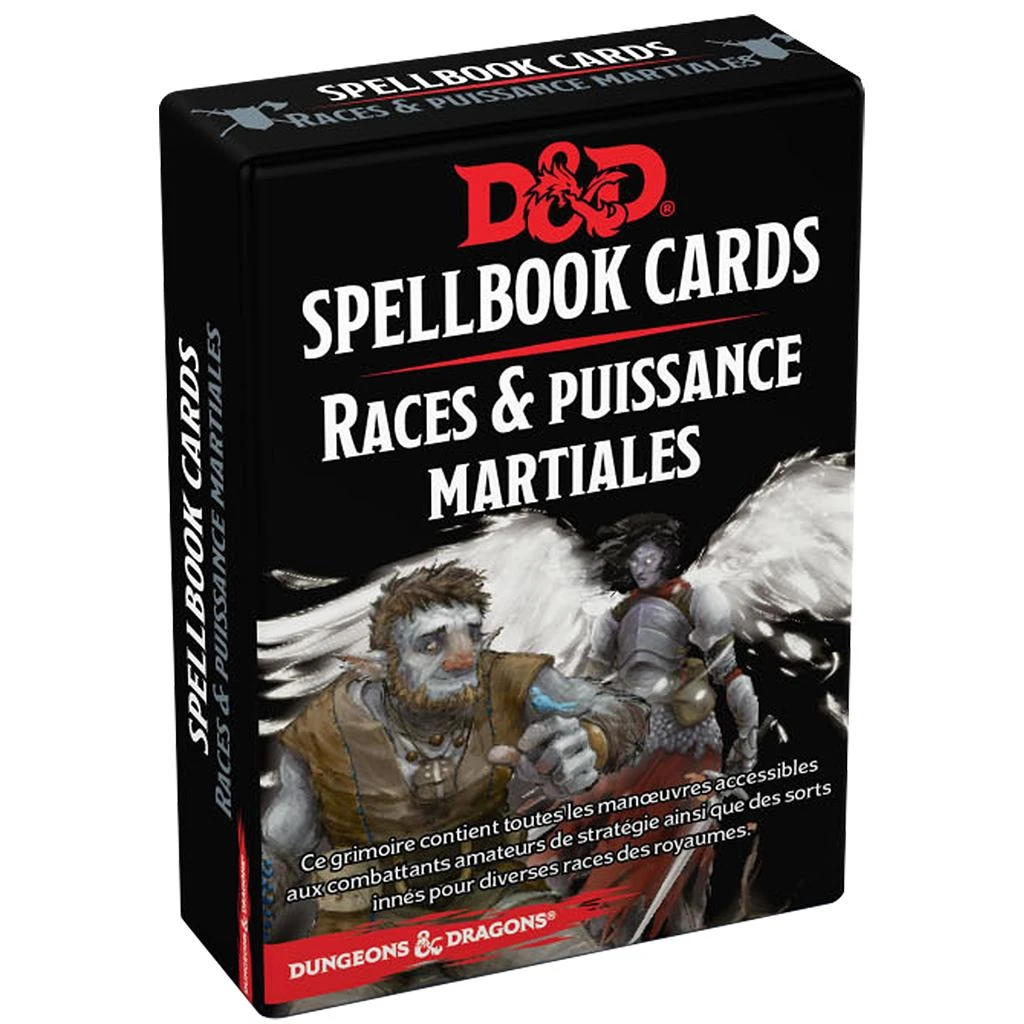 DD5 - CARTES DE SORTS - RACES ET PUISSANCES MARTIALES 3 DD5 - CARTES DE SORTS - RACES ET PUISSANCES MARTIALES