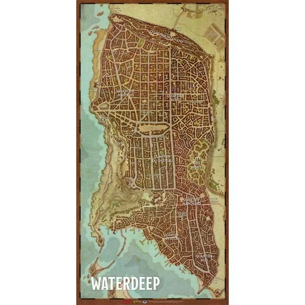 DD5 - WATERDEEP - PLAN DE LA CITÉ DE WATERDEEP 3 DD5 - WATERDEEP - PLAN DE LA CITÉ DE WATERDEEP