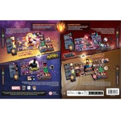 DICE THRONE MARVEL - CAPTAIN MARVEL / BLACK PANTHER / DR STRANGE / BLACK WIDOW -Créatifs Jeux Magasin DICE THRONE MARVEL – Black Panther Captain Marvel Black Widow Dr Strange 9