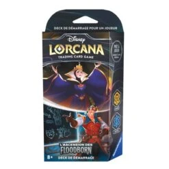DISNEY LORCANA - L'ASCENSION DES FLOODBORN - DECK DE DEMARRAGE - LA MÉCHANTE REINE / GASTON