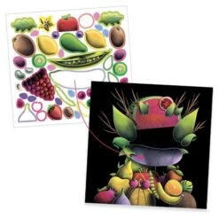 POCHETTE COLLAGE - NICOLAS BARROME FORGUES INSPIRED BY G.ARCIMBOLDO - LE PRIMEUR- DJECO 7 POCHETTE COLLAGE - NICOLAS BARROME FORGUES INSPIRED BY G.ARCIMBOLDO - LE PRIMEUR- DJECO -Créatifs Jeux Magasin DJ09370 C LRG