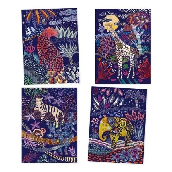 CARTE A GRATTER-NATURE LUXURIANTE-DJECO 4 CARTE A GRATTER-NATURE LUXURIANTE-DJECO – Image 2