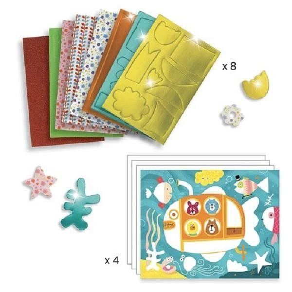 MOSAIQUES - MOUSSE MOUSSE-DJECO 4 MOSAIQUES - MOUSSE MOUSSE-DJECO – Image 2