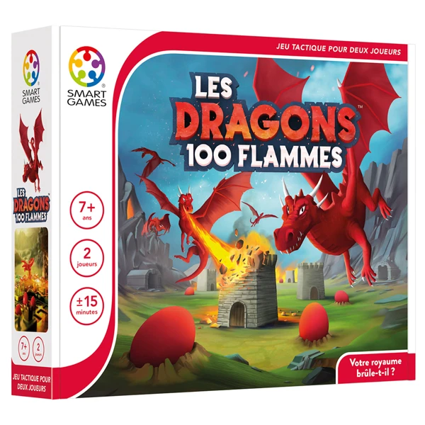 LES DRAGONS 100 FLAMMES - SMARTGAMES 3 LES DRAGONS 100 FLAMMES - SMARTGAMES