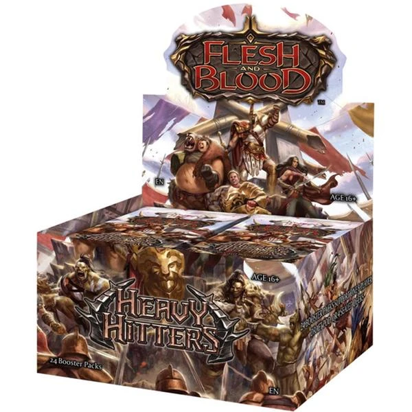 FLESH AND BLOOD - HEAVY HITTERS - BOÎTE DE 24 BOOSTERS (VO) 3 FLESH AND BLOOD - HEAVY HITTERS - BOÎTE DE 24 BOOSTERS (VO)