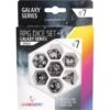 SET DE 7 DÉS JDR - GALAXY SERIES - MOON