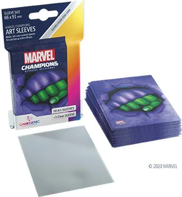 SLEEVES - MARVEL CHAMPIONS JCE - SHE-HULK (50) 3 SLEEVES - MARVEL CHAMPIONS JCE - SHE-HULK (50) – Image 2