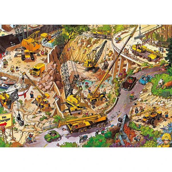 PUZZLE HEYE - WANTED - J.J. LOUP : DOOR LOCK TONIO - 1000 PIECES 4 PUZZLE HEYE - WANTED - J.J. LOUP : DOOR LOCK TONIO - 1000 PIECES – Image 2