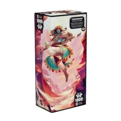 PUZZLE IELLO TWIST PHOSPHORESCENT : DESERT SPIRIT - 1000 PIECES