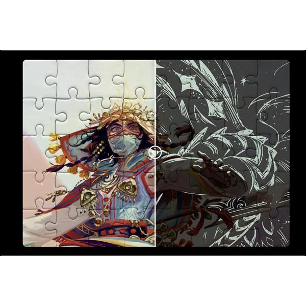 PUZZLE IELLO TWIST PHOSPHORESCENT : DESERT SPIRIT - 1000 PIECES 5 PUZZLE IELLO TWIST PHOSPHORESCENT : DESERT SPIRIT - 1000 PIECES – Image 3