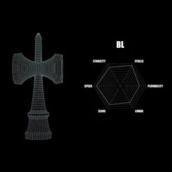 KENDAMA POP - LIME GREEN - KROM -Créatifs Jeux Magasin KENDAMA POP 1