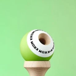 KENDAMA POP - LIME GREEN - KROM -Créatifs Jeux Magasin KENDAMA POP 2