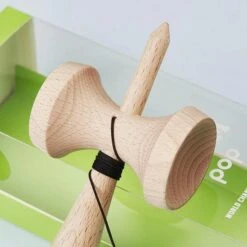 KENDAMA POP - LIME GREEN - KROM -Créatifs Jeux Magasin KENDAMA POP 4