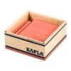 KAPLA CARRE 40 PIECES - ROSE -Créatifs Jeux Magasin Kapla Holzplattchen 40er Boite Rose Bois de Pin Blocs