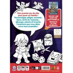 MON PREMIER JEU DE RÔLE - UNE AVENTURE À COLORIER - LE MANOIR HANTÉ -Créatifs Jeux Magasin MON PREMIER JEU DE ROLE Une aventure a colorier – Manoir Hante 9