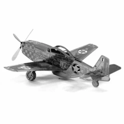 METAL EARTH - AVIATION - P-51 MUSTANG -Créatifs Jeux Magasin MetalEarth Aviation P51 Mustang 02