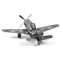 METAL EARTH - AVIATION - P-51 MUSTANG -Créatifs Jeux Magasin MetalEarth Aviation P51 Mustang 03