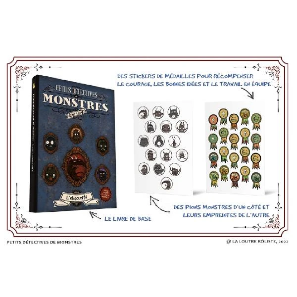 PETITS DÉTECTIVES DE MONSTRES - LIVRE DE BASE 4 PETITS DÉTECTIVES DE MONSTRES - LIVRE DE BASE – Image 2