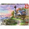 PUZZLE EDUCA : PHARE A ROCK BAY - 1000 PIECES -Créatifs Jeux Magasin PHARE A ROCK BAY