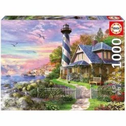 PUZZLE EDUCA : PHARE A ROCK BAY - 1000 PIECES