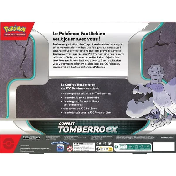 POKEMON - COFFRET - TOMBERRO-EX 4 POKEMON - COFFRET - TOMBERRO-EX – Image 2