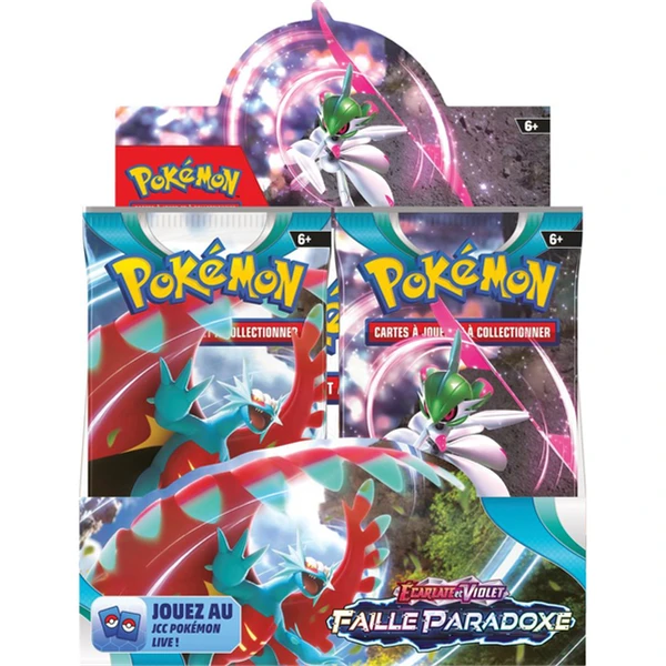 POKEMON - EV04 - FAILLE PARADOXE - BOITE DE 36 BOOSTERS 3 POKEMON - EV04 - FAILLE PARADOXE - BOITE DE 36 BOOSTERS