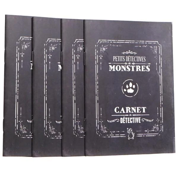 PETITS DÉTECTIVES DE MONSTRES - CARNETS DE DÉTECTIVE 3 PETITS DÉTECTIVES DE MONSTRES - CARNETS DE DÉTECTIVE