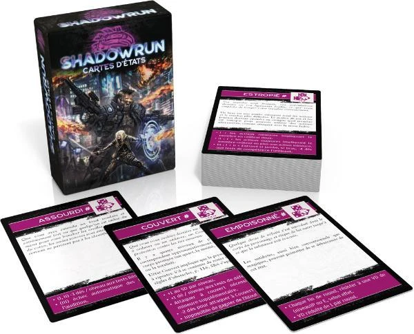 SHADOWRUN 6 - CARTES D'ÉTAT 4 SHADOWRUN 6 - CARTES D'ÉTAT – Image 2