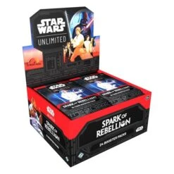 STAR WARS UNLIMITED – SPARK OF REBELLION – BOÎTE DE 24 BOOSTERS (VO)