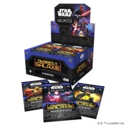 STAR WARS UNLIMITED – OMBRES DE LA GALAXIE – BOÎTE DE 24 BOOSTERS
