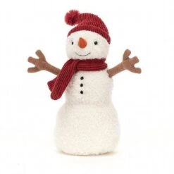 PELUCHE BONHOMME DE NEIGE ROUGE - JELLYCAT