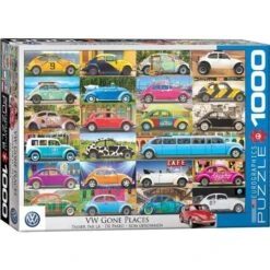 PUZZLE EUROGRAPHICS : VW PASSER PAR LA - 1000 PIECES