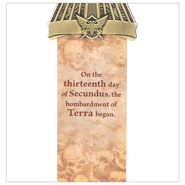 WARHAMMER - THE HORUS HERESY - SIEGE OF TERRA : MARQUE-PAGE (EDITION LIMITÉE) 4 WARHAMMER - THE HORUS HERESY - SIEGE OF TERRA : MARQUE-PAGE (EDITION LIMITÉE) – Image 2